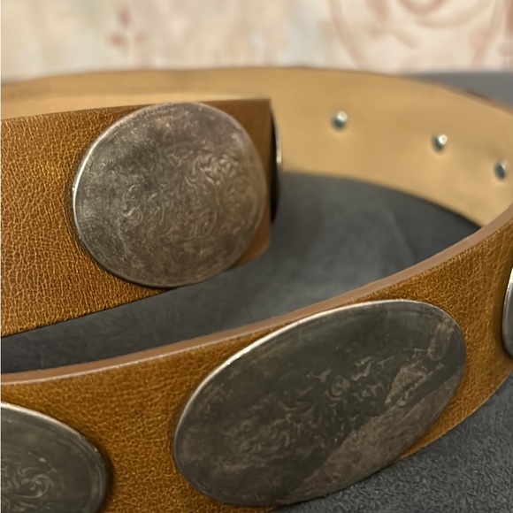 Women's Streets Ahead Genuine Leather Belt Sz L - Picture 2 of 7